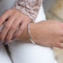 Sterling Silver Classic Bangle, thumbnail 2 of 9