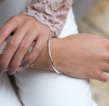 Sterling Silver Classic Bangle, 2 of 9