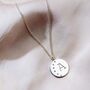 Personalised Moon Diamond Initial Necklace, thumbnail 4 of 8