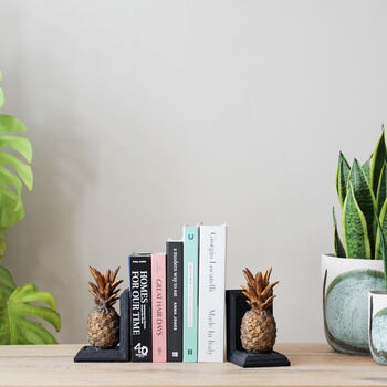 Gold Pineapple Bookends, 4 of 4