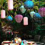 Deep Blue Solar Outdoor Globe Lantern, thumbnail 3 of 12