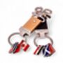 Flag Mate Personalised Three Flag + Keyring Gift, thumbnail 11 of 12