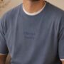 Embroidered Vintage Personalised Daddy T Shirt, thumbnail 1 of 10