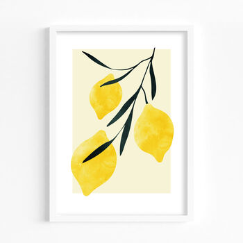 Lemon Art Print, 6 of 7