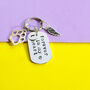 Forever In My Heart Dog Pet Loss Memory Keyring, thumbnail 4 of 7
