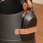 Copper Fireside Fuel Bucket With Shovel, thumbnail 4 of 7