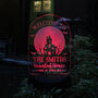Personalised Haunted House Solar Light – Outdoor Halloween Decoration, thumbnail 9 of 9