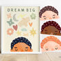Boy Personalised Dream Big Print, thumbnail 1 of 8
