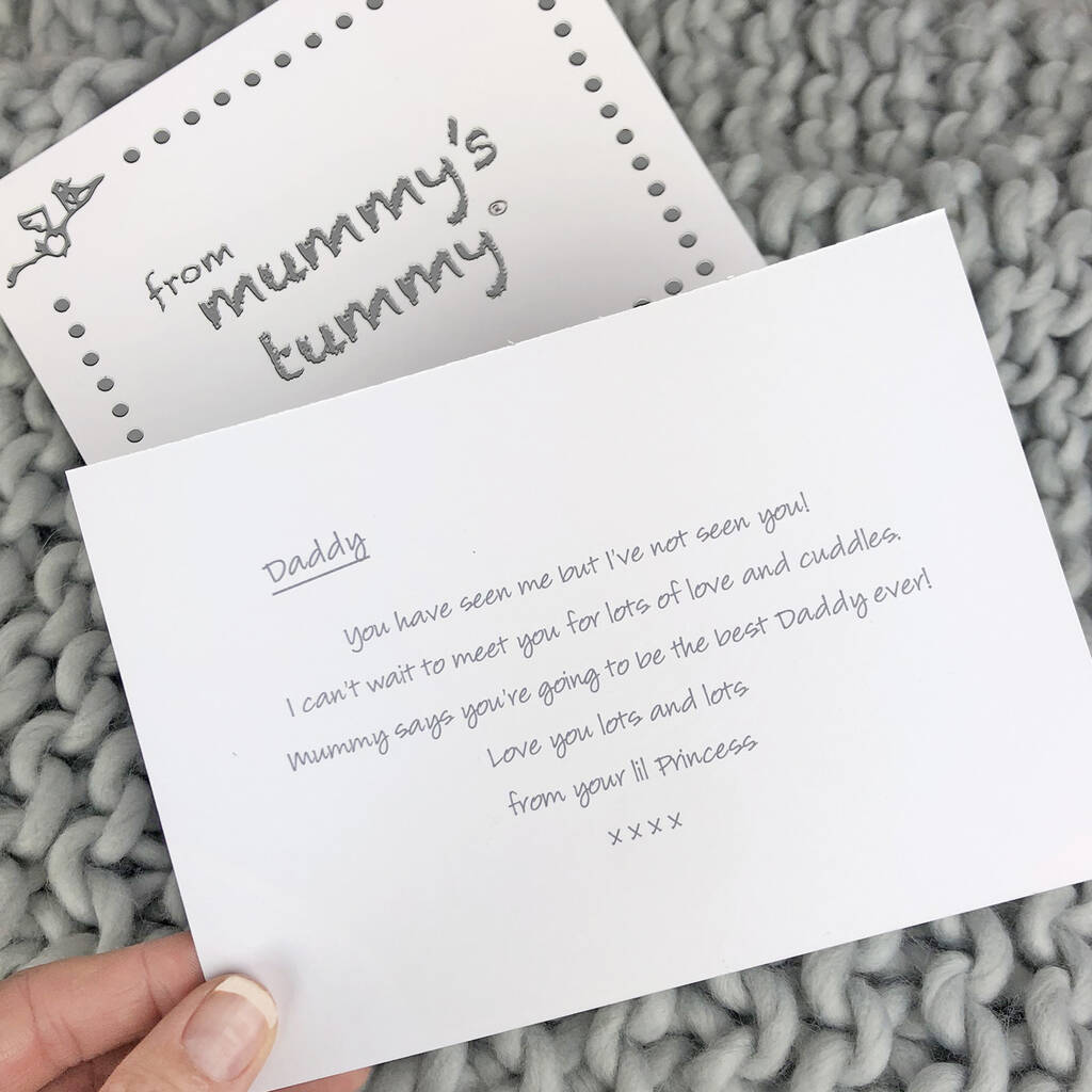 Pregnancy Reveal Announcement Idea, Gift For The Family By Stork Mail