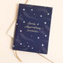 Navy Celestial Goals And Aspirations Journal, thumbnail 1 of 7