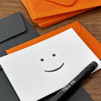 'Little Smiles' Letterpress Pocket Mini Notecards, 6 of 6