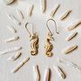 Sterling Silver Seahorse Nature Pendant Necklace, thumbnail 6 of 7