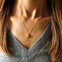 Fox Necklace – Small, Sleeping Silver/Gold, thumbnail 2 of 6