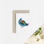 Pecking Chicken Plantable Easter Notecard, thumbnail 1 of 4