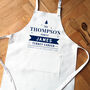 Personalised Family Christmas Aprons Festive Baking And Cooking Gift, thumbnail 3 of 5