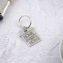 Personalised First Home Housewarming Gift Keyring, thumbnail 10 of 11