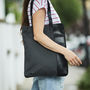 Personalised Canvas And Leather Tote, thumbnail 4 of 7