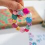 Personalised Butterfly And Flower Wooden Bead Making Kit, thumbnail 7 of 9