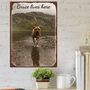 Personalised Pet Photo Quality Vintage Metal Sign, thumbnail 1 of 7