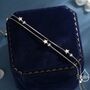 Sterling Silver Little Twinkle Stars Charm Necklace, thumbnail 3 of 12