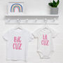 Big Cuz Lil Cuz Cousins T Shirt Set, thumbnail 3 of 4