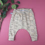 'Daddy Is The Best' Print Baby And Toddler Leggings, thumbnail 1 of 7