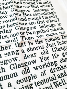 I Belong To Glasgow Tea Towel, 4 of 5