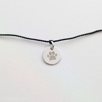 Cat Mum Bracelet – Sterling Silver Charm On Silk Cord | Gift For Cat Lovers, 7 of 7