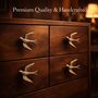 Soaring Eagle Brass Cabinet Knob, thumbnail 7 of 9