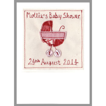 Personalised New Baby Girl Card, 12 of 12