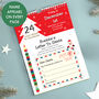 Personalised Christmas Activity Advent Calendar For Kids, thumbnail 8 of 8