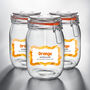 Glass Storage Jars With Vibrant Personalised Labels, thumbnail 4 of 6