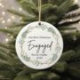 Engagement Day Gift Ornament Christmas, thumbnail 1 of 2