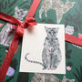 Gift Wrapping Paper Cats And Plants, thumbnail 4 of 7