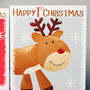 Reindeer 1st Christmas Card As Mummy Daddy, thumbnail 8 of 10