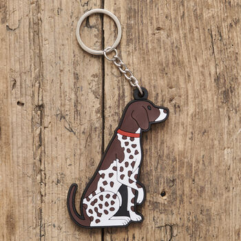 German Shorthaired Pointer Keyring – Gift For Dog Lovers, 2 of 12
