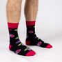 Bamboo Socks | Grape Socks | Fig Socks | Fruit Socks | Food Socks, thumbnail 5 of 5