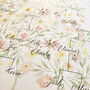 Floral Family Tree Print Any Layout Up To 50 Names, thumbnail 9 of 10