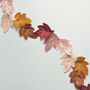 Autumn Leaf Felt Garland, thumbnail 2 of 6