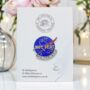 Not Flat We Checked Enamel Lapel Pin Badge, Science Gifts, Gifts For Stem Teachers, thumbnail 1 of 8