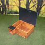 Personalised Golden Brown Hedgehog House, thumbnail 1 of 2