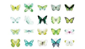 Butterfly Aesthetic Sticker Sets, 8 of 11