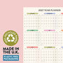 2027 Large A1 Year Wall Planner | Portrait | Pastel, thumbnail 4 of 4