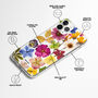Pressed Flowers Phone Case For iPhone, thumbnail 2 of 11