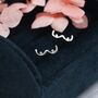 Sterling Silver Boob Breast Stud Earrings, thumbnail 6 of 12