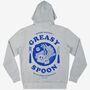 Greasy Spoon Breakfast Graphic Hoodie In Grey, thumbnail 1 of 2