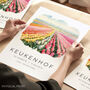 Netherlands Travel Print Of The Tulip Fields, thumbnail 1 of 7