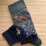 Happy Quackmas To Moo Men's Socks, thumbnail 4 of 4