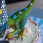 Personalised Party Dinosaur Cake Topper, thumbnail 4 of 5