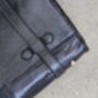 Leather Briefcase For Men Women Black Messenger, thumbnail 9 of 12
